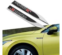 Car Fender Badge Emblems for Honda CR-V 2018-2023 | 2Pcs Sports Side Wing Decal Trim Metal Chrome Stickers