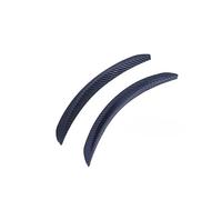 car fender Carbon Fiber Rubber Car Wheel Eyebrow Universal Protector Trim Fender Flare Extension Arches For Cars Mud Flap Guards Splash(25cm)