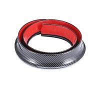 Car Fender Flares Arches Wing Extenders Wheel Eyebrow Anti-collision Strip Mudguard Lip Cover Scratch Proof 2/3.5/4.5cm*1.5M(4.5cm carbon black)