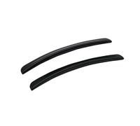 Car Fender Vents Protector Cover Wheel Eyebrow Arch Decoration Strips Stickers Universal 2Pcs VNRQJLSN(Black)
