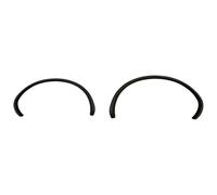Car Fender Wheel Arches For VW For Touareg 2011 2012 2013 2014 2015 2016 2017 2018 Fender Eyebrows Wheel Arches Car Front Rear Arch Moulding(Rear a Pair)