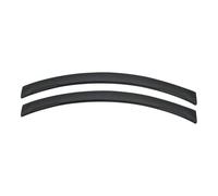 Car Fender Wheel Eyebrow Mudguard Lip Body Kit Protector Cover Mud Guard Universal Car Styling 2Pcs(Black)