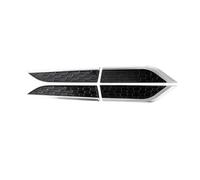 Car Fenders Side Wing Emblem Sticker Auto Refit Decals For Audi Rs5 A1 A3 8P A4 B5 B6 B7 B8 A5 A6 C5 C6 C7 A7 S 3D Abs Badge