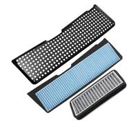 Car Filter Kit For Tesla For Model For 3 2021-2023 Car External Filter Element Air Conditioning Inlet Purifying Air Filters Engine(3Pcs a set)