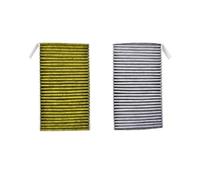 Car Filter Kit For Tesla For Model For 3 For Y HEPA Activated Carbon Air Filter(GREEN)