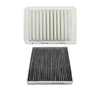 Car Filter Kit For TOYOTA For AVENSIS For PREMIO For YARIS/For VIOS AC Cabin Filter 87139-0N010 Engine Air Filter 17801-0D060(1 Air and 1 Cabin)