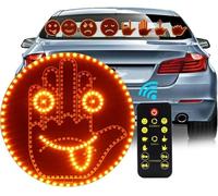 Car Finger and Expression Gesture Light, Car Emoticon Hand Sign Light with Remote Control, 2 in 1 Car Emoji Finger Light, Auto LED Decorative Light