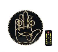 Car Finger Light Expression Sign Light, 14 Modes Road Rage LED Sign for Car, Hand Gesture LED Amber Lights with Remote for Cars Window, Funny Driving Gadget, Ideal for Men Women