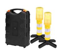 Car Flashing Lights - 3 Modes Multifunctional Portable Magnetic Lights with Storage Box | LED Vehicle Safety Light, Warning Lamp, Magnetic Beacon, Utility Light for Trailer, Tow, Service