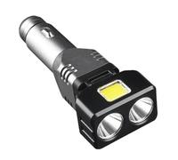 Car Flashlight | Bright Flashlight - Car Charging Dock 12V/24V with, USB and Type-C | for Outdoor Travel, Mobile Computer, Radio, Truck Interior