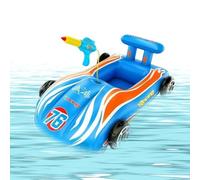 Car Float - Inflatable, Summer Toy, Floating Fun | Backyard Party Entertainment, Outdoor Water Play, Kids Boys Girls Birthday Gift, Garden Lawn Camping Activity, Poolside