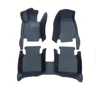 Car Floor Accessories Mats Carpets Interior Waterproof For Fiat For Punto 2008(Black Blue)