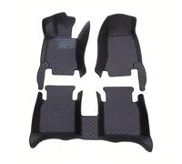 Car Floor Accessories Mats Carpets Interior Waterproof For W211 2005-2008(Black Red)