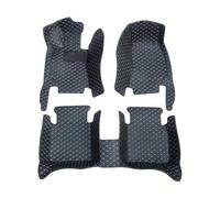 Car Floor Accessories Mats Carpets Interior Waterproof For W211 2005-2008(Black White)