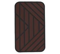 Car Floor Carpet Mat Patch, PVC Footrest Plate, 10.63 x 6.3 Inch Protective & Sturdy Material, Heel Pedal Protector for and Trucks, Footstool Rest Pad, and Includes Sewing Tool