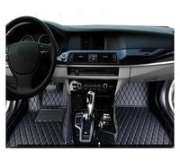 Car Floor For Fit For Jazz GE 2008~2013 Anti Dirt Pad Carpet Mat Leather Rug Interior Part PU-leather Car Floor Mats Car Protection Mats(LHD Black and black)