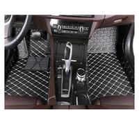 Car Floor For Mazda 3 2006-2023 Leather Full Coverage Auto Floor Mats Floor Liners Interior Car Protection Mats(Black Beige)