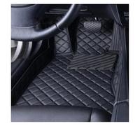 Car Floor For Vw For Tiguan 2017-2023 For Touareg 2019-2023 2011-2018 Interior Leather 3D Car Floor Mats Car Protection Mats(Black 1 Pcs)