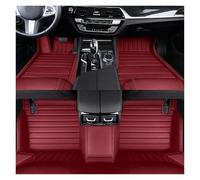 Car Floor Liners For BMW 5 G30 2017-2023 Interior Car Accessories 5D Large Stripes Car Floor Mats Carpet Floor Matts Car(Wine red 5 seats5)