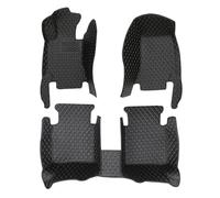 Car Floor Liners For Jeep For Grand For Cherokee WK WK2 2011 2012 2013 2014 2015 2016 2017 2018 2019 2020 2021 2022 Auto Foot Pads Car Floor Mats Carpet Floor Matts Car(3PC Set-Black Beige,Right hand