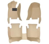 Car Floor Liners For Jeep For Grand For Cherokee WK WK2 2011 2012 2013 2014 2015 2016 2017 2018 2019 2020 2021 2022 Auto Foot Pads Car Floor Mats Carpet Floor Matts Car(3PC Set-Beige,Right hand drive)