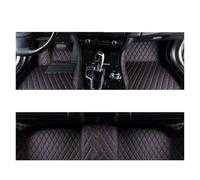 Car Floor Liners For Kia For Rio For Pride QB 2011~2015 Anti-dirt Pads Auto Carpets Non-slip Floor Mats Rugs Pads Car Interior LHD Car Floor Mats Carpet Floor Matts Car(Black red)