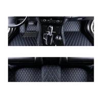 Car Floor Liners For Kia For Rio For Pride QB 2011~2015 Anti-dirt Pads Auto Carpets Non-slip Floor Mats Rugs Pads Car Interior LHD Car Floor Mats Carpet Floor Matts Car(Black blue)