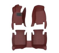 Car Floor Liners For Logan 2013-2020 Auto Accessories 5D Car Floor Mat Carpet Floor Matts Car(Wine Red)