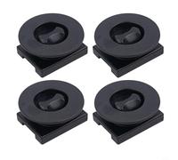Car Floor Mat Clips 4pcs Fastener Holders Grips PVC Material Set for Secure Carpet Fixing Compatible with Most Vehicle Types