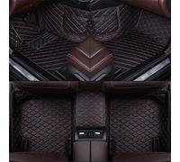 Car Floor Mat Custom For BMW F11 5 Series Touring 2010 2011 2012 2013 2014 2015 2016 2017 Phone Pocket Waterproof Floor Liners(Black Red 4pcs)