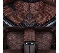 Car Floor Mat Custom For BMW F11 5 Series Touring 2010 2011 2012 2013 2014 2015 2016 2017 Phone Pocket Waterproof Floor Liners(Coffee)