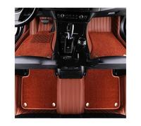 Car Floor Mat For DS5 2011-2024 Double Layer 5D Custom Car Floor Mats Auto Carpets Foot Floor Liners(A-brown)