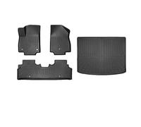 Car Floor Mat For KIA EV3 2024 2025 All Weather Protection Waterproof Floor Mats & Cargo Liner Anti-Slip Trunk Mat LHD TPE Full Set Non-Slip All Weather(4pcs sets)
