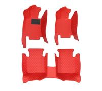 Car Floor Mat For Vw For Passat B8 2016-2019 Auto Accessories 5D Car Floor Mat Weather Car Liner Floormats(Full Set-Red9)