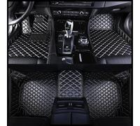 Car Floor Mat Leather Car Floor Mat For Hyundai For Kona 2018 2019 2020 2021 2022 2023 2024 2025 Waterproof interior Accessories(Black)