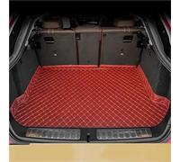 Car Floor Mat Protector Guard Car Trunk Mat For Mazda 3 For Axela Hatchback 2014 2015 2016 2017 2018 Custom Waterproof Cargo Liner Boot Carpets(WINE RED)