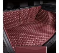 Car Floor Mat Protector Guard The Trunk Cargo Leather Liner Car Boot Compartment Floor Carpet Mud For BMW X5 2008-2013 7-Seat(Wine red-1pcs)