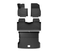 Car Floor Mat Set For Xpeng G6 2023 2024 2025 TPE All Weather Car Floor Mat Cargo Liner Trunk Pad Molded Fit BLACK Replacement Accessories Carpet(LHD 4pcs)