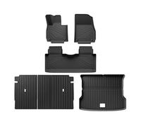 Car Floor Mat Set For Xpeng G6 2023 2024 2025 TPE All Weather Car Floor Mat Cargo Liner Trunk Pad Molded Fit BLACK Replacement Accessories Carpet(LHD 6pcs)