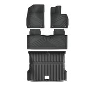Car Floor Mat Set For Xpeng G6 2023 2024 2025 TPE All Weather Car Floor Mat Cargo Liner Trunk Pad Molded Fit BLACK Replacement Accessories Carpet(RHD 4pcs)