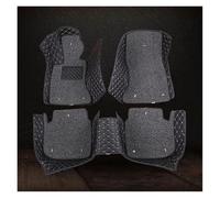 Car Floor Mat Two Layers Customized Style 3D Car Floor Mats For BMW For 5 Series For E39 1995-2004 Interior Accessories Floor Mats(Black gray)