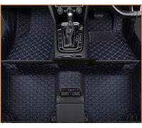 Car Floor Mats Car Floor Mats For A6 C6 4F 2004-2011 Carpet Luxury Leather Mat Full Set Durable Rug Auto Interior Parts Car Accessories Rubber Non Slip Mat(Black BLUE,Onecolor)