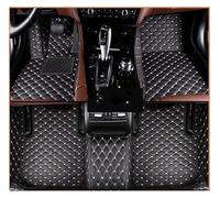 Car Floor Mats Car Floor Mats For For A6 C6 4F 2004~2011 Carpet Luxury Leather Mat Full Set Durable Rug Auto Interior Parts Accessories Carpet Floor Mat Set(LHD BLACK BEIGE)