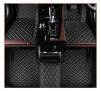 Car Floor Mats Car Floor Mats For For A6 C6 4F 2004~2011 Carpet Luxury Leather Mat Full Set Durable Rug Auto Interior Parts Accessories Carpet Floor Mat Set(RHD BLACK)