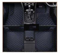 Car Floor Mats Car Floor Mats For For A6 C6 4F 2004~2011 Carpet Luxury Leather Mat Full Set Durable Rug Auto Interior Parts Accessories Carpet Floor Mat Set(RHD BLACK BLUE)