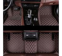 Car Floor Mats Car Floor Mats For VW For Variant 2016-2018 Custom Auto Foot Pads Automobile Carpet Cover Interior Accessories(Dark brown)
