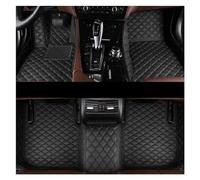 Car Floor Mats Car Mats For BMW X6 E71 2008-2014 Leather Floor Mat Full Set Rug Auto Waterproof Carpet Interior Parts Car Accessories(Blackblack)