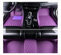 Car Floor Mats Car Trunk Floor Mat For Civic For EX 2022-2023 Anti-dirt Pad Full Set Mud Dedicated Interior Accessories Rubber Car Mat(Purple)