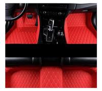 Car Floor Mats Car Trunk Floor Mat For Civic For EX 2022-2023 Anti-dirt Pad Full Set Mud Dedicated Interior Car Floor Mat Car Accessories Rubber Non Slip Mat(Racing Red)
