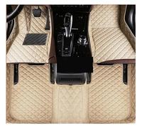 Car Floor Mats Car Trunk Floor Mat For Civic For EX 2022-2023 Anti-dirt Pad Full Set Mud Dedicated Interior Car Floor Mat Car Accessories Rubber Non Slip Mat(Beige)